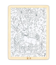 Load image into Gallery viewer, Unicorn in a Garden Puzzle