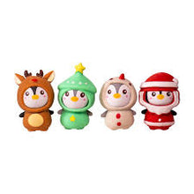 Load image into Gallery viewer, Toysmith Christmas Costume Change Collectible Penguin Squeezy