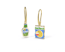 Load image into Gallery viewer, Yellow Owl Earrings