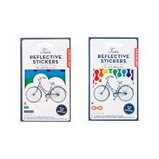 Rainbow Reflect Bike Stickers