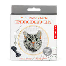 Load image into Gallery viewer, Mini Cross Stitch Embroidery Kit