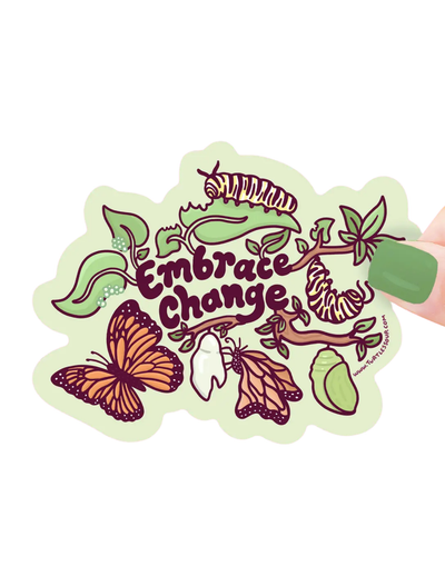 Embrace Change Sticker