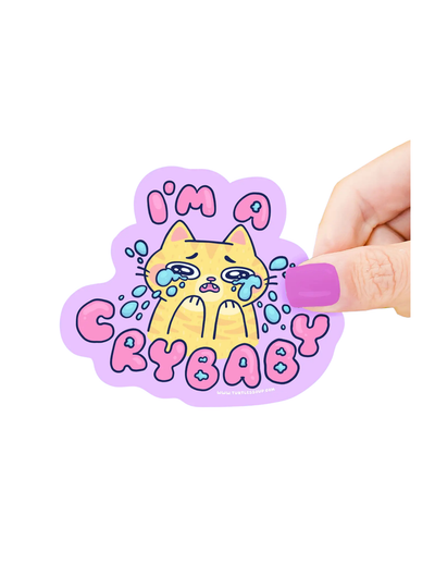 I'm A Cry Baby Sticker