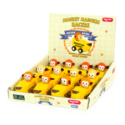 Pull Back Monkey madness racers