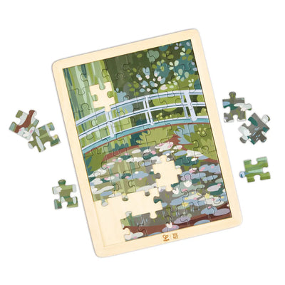 Monet Water-Lily Garden Puzzle