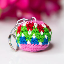 Load image into Gallery viewer, Mini Crochet Hacky Bag Keychain