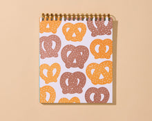 Load image into Gallery viewer, Soft Pretzel Letterpress Doodlebook