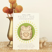 Load image into Gallery viewer, Wooden Pocket Hug | Thinking of You Gift