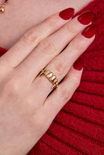 Load image into Gallery viewer, Alex and Ani - Vampire Teeth Fangs Ring: Gold