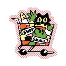 Load image into Gallery viewer, Shop Small Die-Cut Sticker