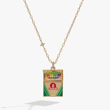 Load image into Gallery viewer, Alex and Ani - Crayola 'To Teach Is To Color A Life Forever' Crayon Box Locket: Gold