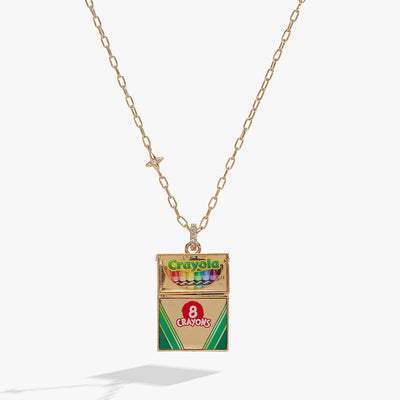 Alex and Ani - Crayola 'To Teach Is To Color A Life Forever' Crayon Box Locket: Gold