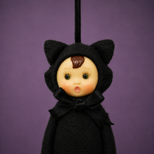 Load image into Gallery viewer, Lucky Luna Spooky Sidekick | Halloween Elf Ornament