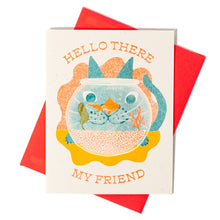 Load image into Gallery viewer, Hello There My Friend Cat - Card