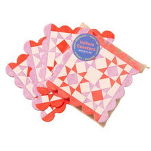 Load image into Gallery viewer, And Here We Are | Vellum Coasters