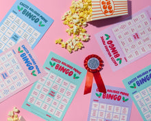 Load image into Gallery viewer, Cheesy Holiday Movie Bingo Game