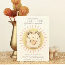 Load image into Gallery viewer, Wooden Pocket Hug | Thinking of You Gift