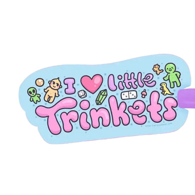 I Love Little Trinkets Sticker