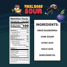 Load image into Gallery viewer, Level 3 Blueberries Dried Fruit Sour Snack