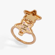 Load image into Gallery viewer, Alex and Ani - Polly Pocket™ Locket Ring: Gold