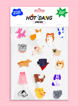 Load image into Gallery viewer, Hot Dang Press - All Dogs Sheet Set