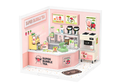 DIY Miniature Doll House Kit | Double Joy Bubble Tea