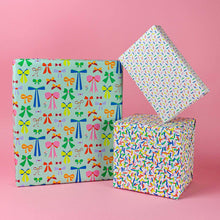 Load image into Gallery viewer, Classic Sprinkles Wrapping Paper - Rolled Set of 3 Sheets