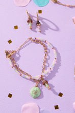Load image into Gallery viewer, Alex and Ani - Polly Pocket™ 2 Row Charm Bracelet: Gold