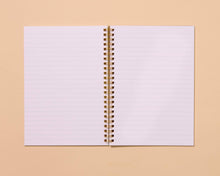 Load image into Gallery viewer, Mallard Ducks Letterpress Spiral Notebook