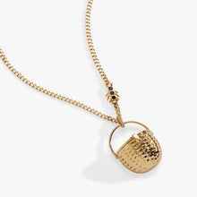 Load image into Gallery viewer, Alex and Ani - Picnic Basket Locket Pendant: Gold
