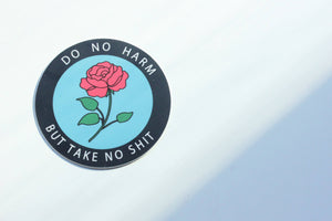 Do No Harm Sticker