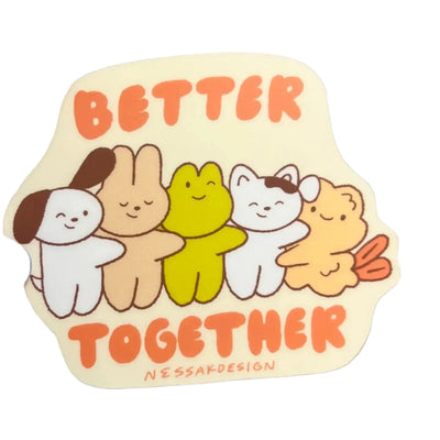 Better Together Sticker