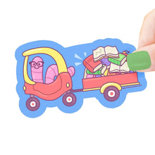 Load image into Gallery viewer, Bookworm Tow Truck Sticker