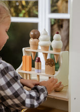 Load image into Gallery viewer, Wooden Ice Cream Stand