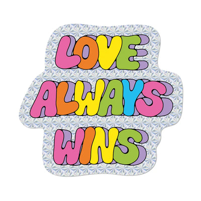 Love Always Wins Sticker