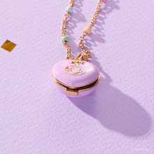 Load image into Gallery viewer, Alex and Ani - Polly Pocket™ House Locket Necklace: Gold
