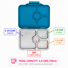 Load image into Gallery viewer, Yumbox Prêt –Stainless Steel Leakproof Bento Lunch Box
