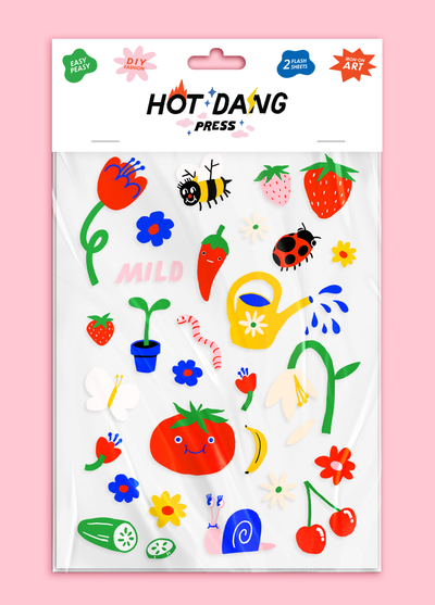 Hot Dang Press - Garden Gone Mild Sheet Set