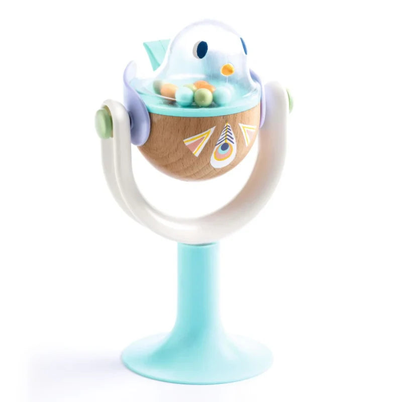 Reverse Bird Suction Rattle - TREEHOUSE kid and craft