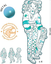 Load image into Gallery viewer, Les Demoiselles de Lucille Michieli Coloring Fashion Dolls