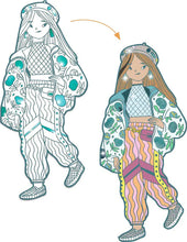 Load image into Gallery viewer, Les Demoiselles de Lucille Michieli Coloring Fashion Dolls