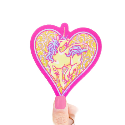 Unicorn Heart Sticker