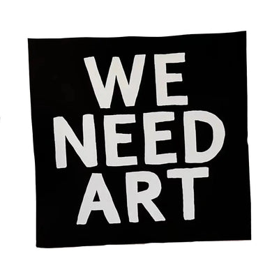 We Need Art Sticker