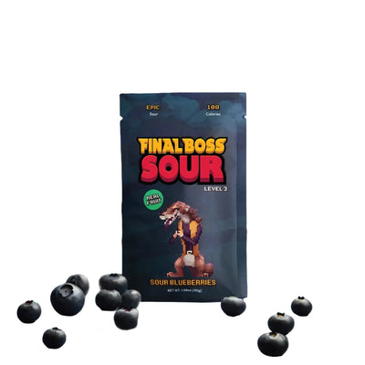 Level 3 Blueberries Dried Fruit Sour Snack