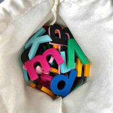 Load image into Gallery viewer, Soft Magnetic Letters| 2" Rainbow Adventure