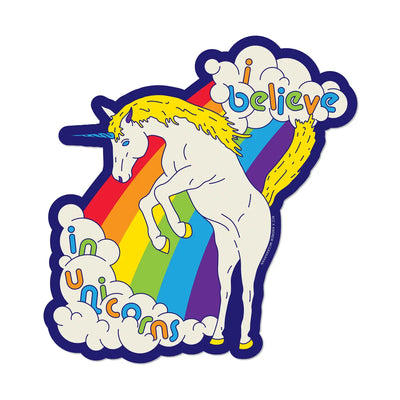 I Believe In Unicorns Sticker