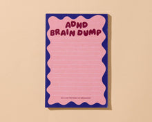 Load image into Gallery viewer, ADHD Brain Dump Tearaway Notepad