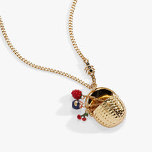 Load image into Gallery viewer, Alex and Ani - Picnic Basket Locket Pendant: Gold