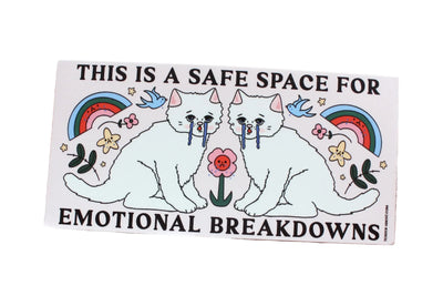 Emotional Breakdowns Bumper Sticker