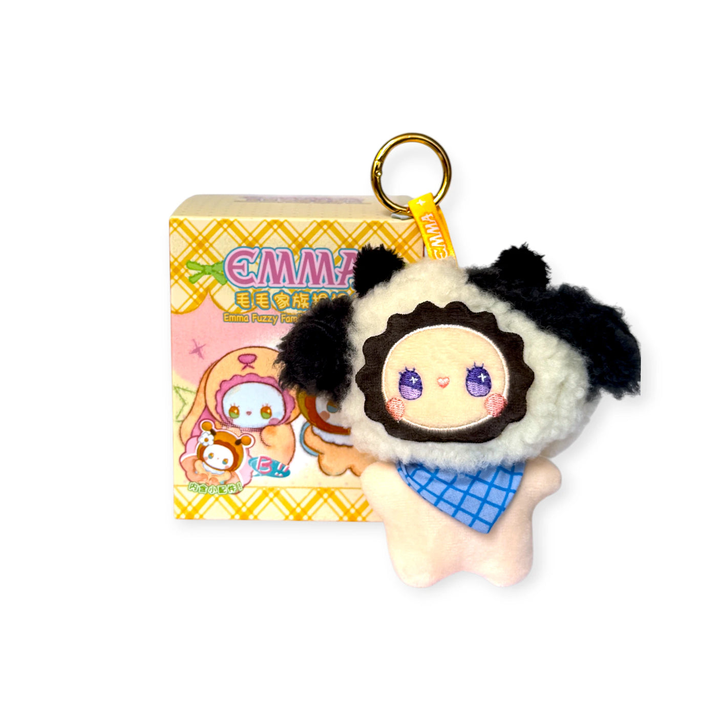 Treehouse Emma EMMA Fuzzy Family Keychain blind box - TREEHOUSE kid and craft